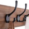 SKOLOO Farmhouse Style Wall Mounted Coat Rack, 38.6'' Pine Solid Wood Coat Hook Hanger - 10 Hooks for Hanging Clothes Robes Towels Coats view 4
