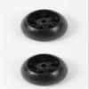 Husqvarna 2 Pack Genuine 589527401 Narrow Mower Deck Gauge Wheel Fits 532188606 view 1