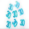SHATCHI Age 13th-90th Glitz Black and Silver/Pink/Blue Anniversary Birthday Metallic Hanging String Shiny Foil Banner Party Door Wall Decorations Pack of 6 view 2