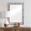 AR Lighting Ironworks Industrial Mirror view 1
