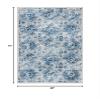 Martha Stewart x SAFAVIEH Area Rug Collection - 4' x 6', Cream & Blue, Floral Pattern, Non-Shedding & Easy Cleaning, Ideal for Living Room, Foyer, Bedroom, Accent Space (MSR2862D) view 2