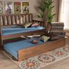 Baxton Studio Trundles, Twin, Walnut view 4