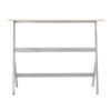 Guidecraft Standing Collaboration Desk for Kids and Adults: Adjustable Height Birch Plywood Table with Metal Legs for Home, Office, Classrooms and More view 4