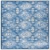 Martha Stewart x SAFAVIEH Area Rug Collection - 5'3" x 7'6", Navy & Cream, Floral Pattern, Non-Shedding & Easy Cleaning, Ideal for Living Room, Bedroom, Office, Dining Space (MSR2862N) view 4
