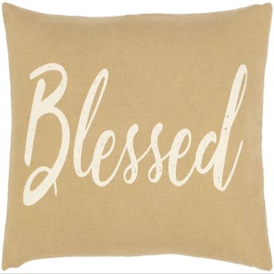 Artistic Weavers Blessed Down Pillow Kit, 13" x 20" Down, Khaki/Cream