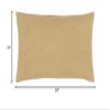 Artistic Weavers Blessed Down Pillow Kit, 13" x 20" Down, Khaki/Cream view 3