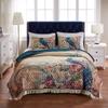 Barefoot Bungalow Eden Peacock Quilt Set, 2-Piece Twin/Twin XL, Ecru view 2