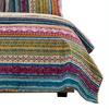 Benjara Tribal Motif Print Cotton Twin Quilt Set with 1 Pillow Sham view 2
