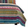Benjara Tribal Motif Print Cotton Twin Quilt Set with 1 Pillow Sham view 4