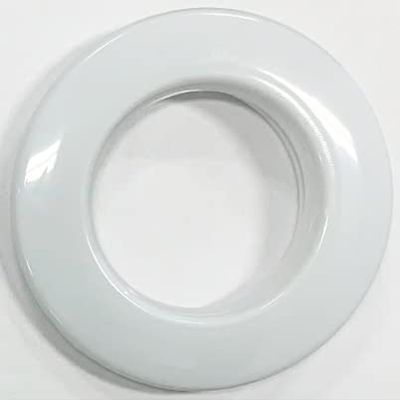 Ikiriska Add Grommets/Eyelets to The top of Any of Our Custom Made Curtains (9. White Plastic 1.5", 50" Wide Panel (8 Grommets))