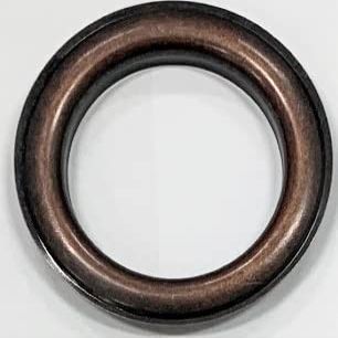 Ikiriska Add Grommets/Eyelets to The top of Any of Our Custom Made Curtains (3. Oil Rubbed Bronze Metal 1.5", 100" Wide Panel (16 Grommets))