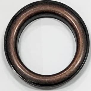 Ikiriska Add Grommets/Eyelets to The top of Any of Our Custom Made Curtains (3. Oil Rubbed Bronze Metal 1.5", 100" Wide Panel (16 Grommets))