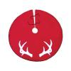 Misc Canyon Lodge Buffalo Check Christmas Tree Skirt Red Rustic Cotton view 1