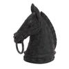 Misc Jartop Polystone Horse Head Sculpture Black Resin view 2