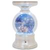 Roman 133329 Led Swirl Santa Pedestal, 8.25 inch, Multicolor view 3