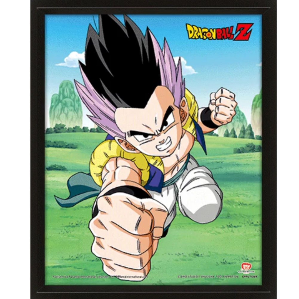 Pyramid DRAGON BALL Z CADRE 3D LENTICULAIRE FUSION