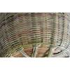 Egg Basket, Portable Storage Weave Hamper With Lid Handle, Picnic Basket For Fruit Bread (Size : B) view 2