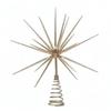 Roman 133174 Gold Burst Tree Topper Spikes on Spring, 15 inch view 1