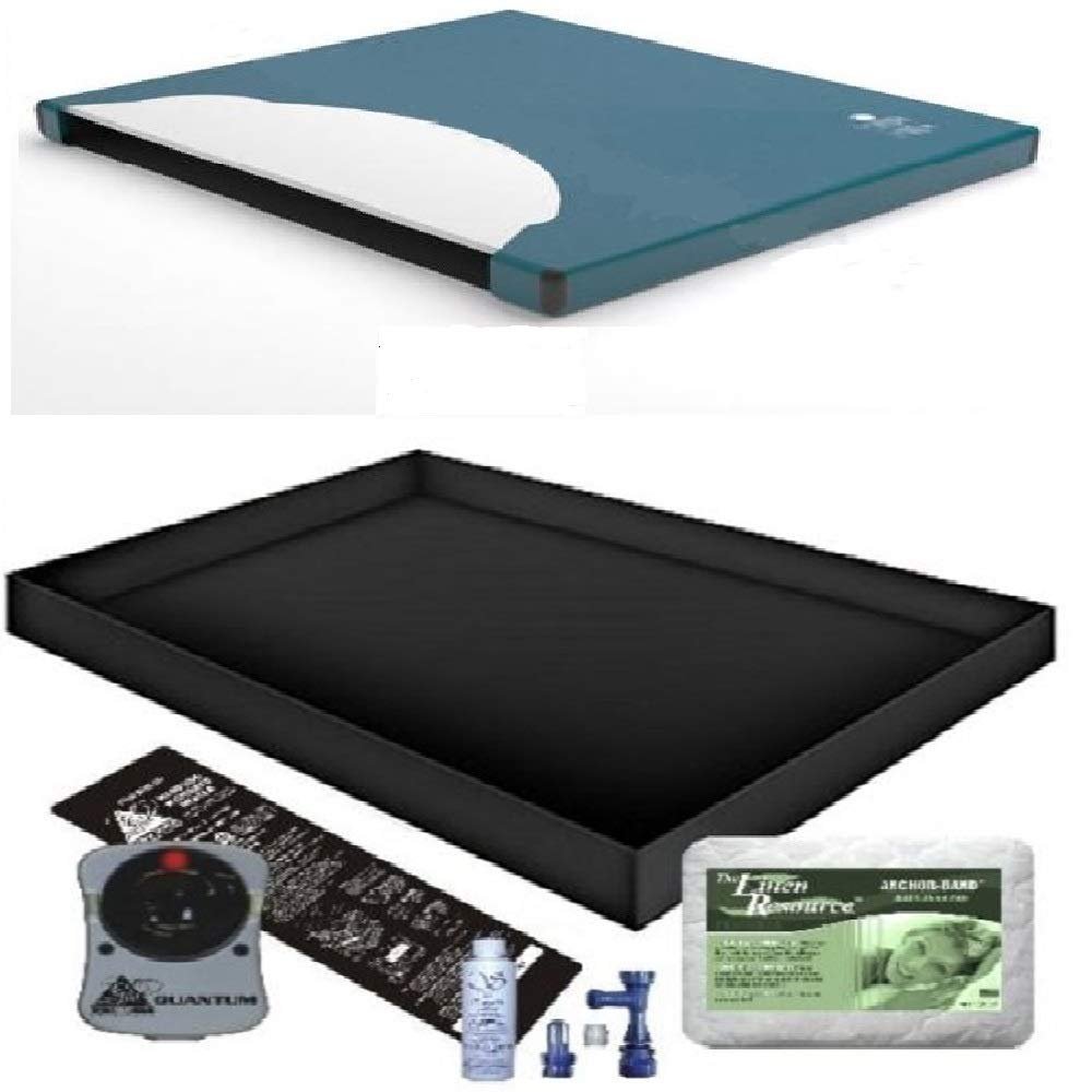 US 60% WAVELESS WATERBED Mattress/Liner/Heater/Pad/Fill Drain/Conditioner KIT (Queen 60x84 1US1000B2)
