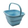 SAMMART 11L (2.9 Gallon) Collapsible Rectangular Handy Basket/Bucket (1, White/Sea Angel) view 1