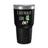 BeeTeeStore Funny Frog Lover Cup - Gag Cup, I Just Really like - 30oz Black Tea, Coffee Tumbler view 1