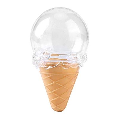 8pcs Ice Cream Shape Transparent Plastic Candy Box for Wedding Christmas Baby Birthday Gift Box Party Favors
