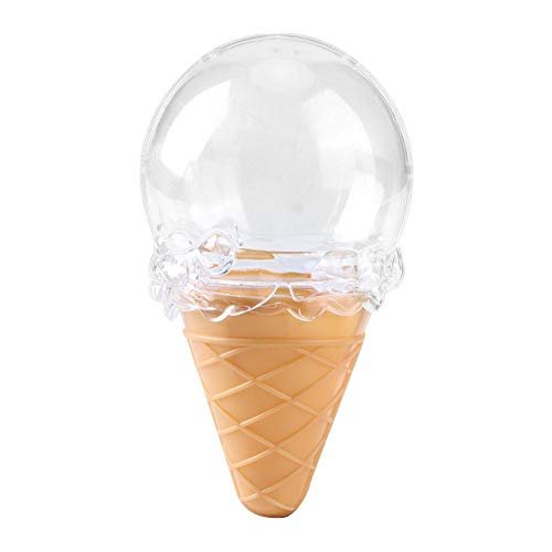 8pcs Ice Cream Shape Transparent Plastic Candy Box for Wedding Christmas Baby Birthday Gift Box Party Favors