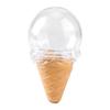 8pcs Ice Cream Shape Transparent Plastic Candy Box for Wedding Christmas Baby Birthday Gift Box Party Favors view 1