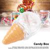 8pcs Ice Cream Shape Transparent Plastic Candy Box for Wedding Christmas Baby Birthday Gift Box Party Favors view 4