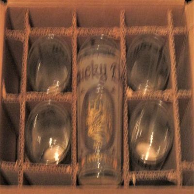 1974 Derby Glasses Set of 6 in Manufacturer's Box