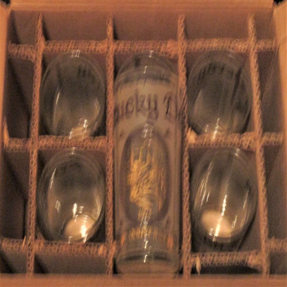 1974 Derby Glasses Set of 6 in Manufacturer's Box