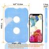 5 Pack Slim Ice Pack Brick Reusable Long Lasting Cold Thin Freezer Packs Cooler Accessories for Lunch Boxes Bag, Beach, Camping & Fishing view 4
