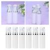 Beaupretty 6pcs Foaming Pump Bottle White Pet Dispenser Silver Pump Head for Home Travel and Bathroom Use for Soap Shampoo Wash view 3