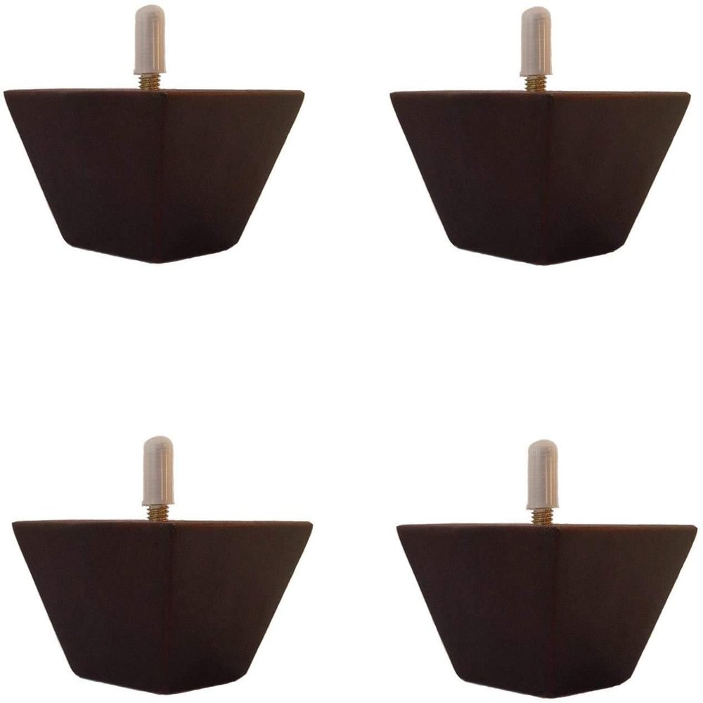 BingLTD - 2" Mahogany Square Tapered Hardwood Sofa Legs - Set of 8 (ST302-157)