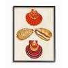 Antique Brown Speckled Red Striped Sea Shell Art view 1