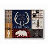 Stupell Industries Good in The Woods Rustic Forest Animal Camping Collage view 1