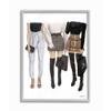 Stupell Industries Fashion Shopping Women Style Outfits Plaid Bags Designer view 1