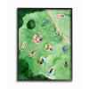 Stupell Industries Kid's Summer Park Activities Friends Watercolor Painting, Designed by Grace Popp Wall Art, 16 x 20, Black Framed view 1