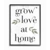 Stupell Industries Grow Love at Home Quote Rustic Family Charm Phrase view 1