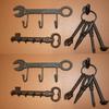 Southern Metal Toolmans Special Antique Style Tools Decor, Cast Iron Wall Hooks, Bundle of 8 view 1