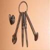 Southern Metal Toolmans Special Antique Style Tools Decor, Cast Iron Wall Hooks, Bundle of 8 view 4