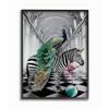 Stupell Industries Safari Animals in Classic Architecture Funny Zebra Birds view 1