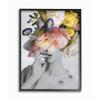 Stupell Industries Vintage Female Portrait Floral Spring Bloom Collage view 1
