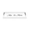 Elegant Designs HG2000-WMM Decorative Wood Serving Tray w/Handles, 15.50" x 12", Mr. & Mrs. view 2