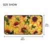 Anti Fatigue Kitchen Floor Mat, Non Slip Absorbent Comfort Standing Mat Soft Runner Rug for Hallway Entryway Bathroom Living Room Bedroom 39 x 20 in (Sunflower Butterflies) view 4