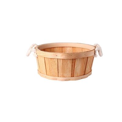Egg Basket, Nordic Country Style Storage Weave Hamper For Picnic Food Fruit Bread (Color : F, Size : L)