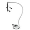 MAVIS LAVEN Hair Dryer Holder, Hair Dryer Stand 360 Freely Rotation Hair Dryer Wall Holder Hands Hair Blower Stand Suction Cup view 1