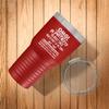 BeeTeeStore Medical Assistant Tumbler - Funny Healthcare Assistant Gift with Humorous Quote - 30oz Red Stainless Steel Insulated Coffee Cup for National Medical Assistants Day view 2