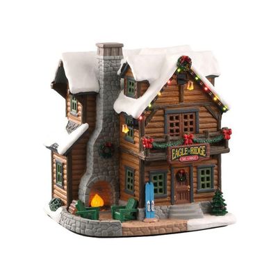 Lemax Village Collection Eagle Ridge Ski Lodge #05626