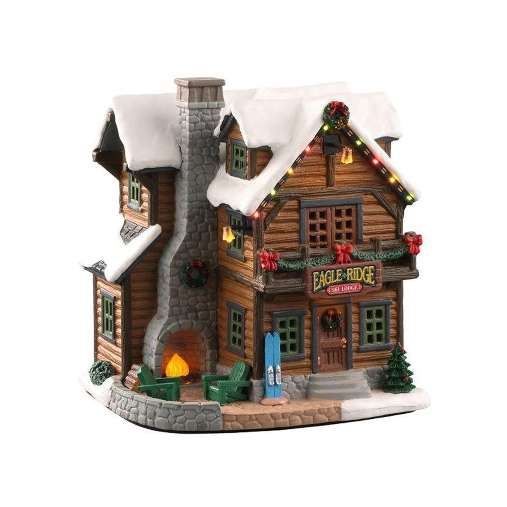 Lemax Village Collection Eagle Ridge Ski Lodge #05626